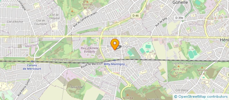 localisation de l'entreprise NLA ENERGIES ET SERVICES à BILLY-MONTIGNY