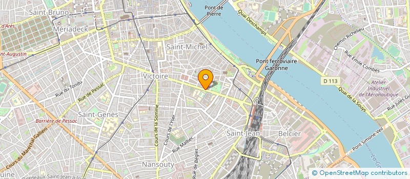 localisation de l'entreprise NLB  BORDEAUX