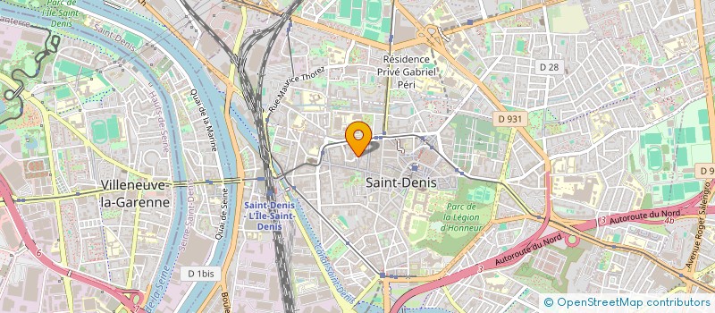 localisation de l'entreprise NLB à SAINT-DENIS