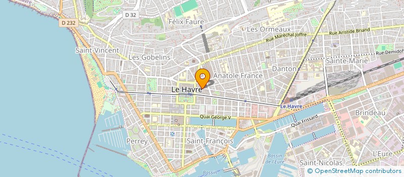 localisation de l'entreprise NLB à LE HAVRE