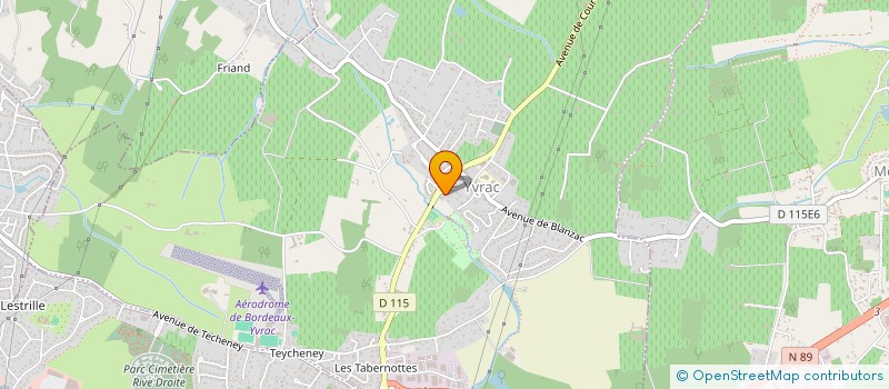 localisation de l'entreprise NLB  YVRAC