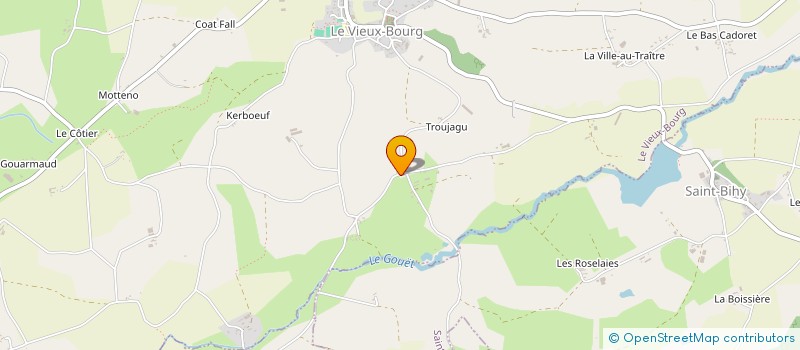 localisation de l'entreprise NLB IMMO à LE VIEUX-BOURG