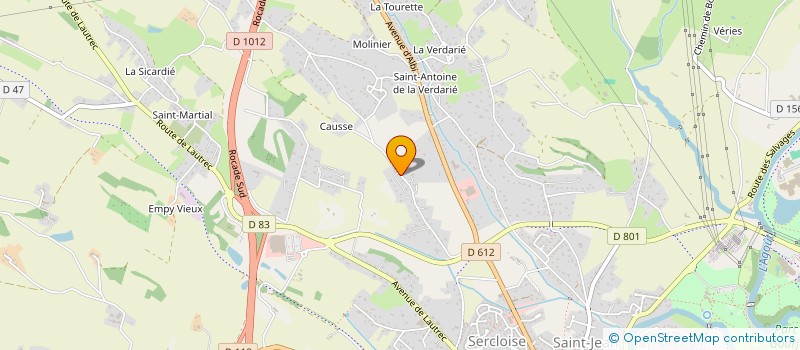 localisation de l'entreprise NLBC  CASTRES