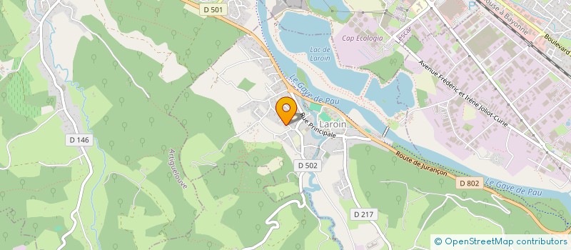 localisation de l'entreprise NLC IMMO  LAROIN