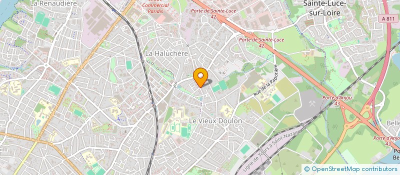 localisation de l'entreprise NLC IMPORT  NANTES