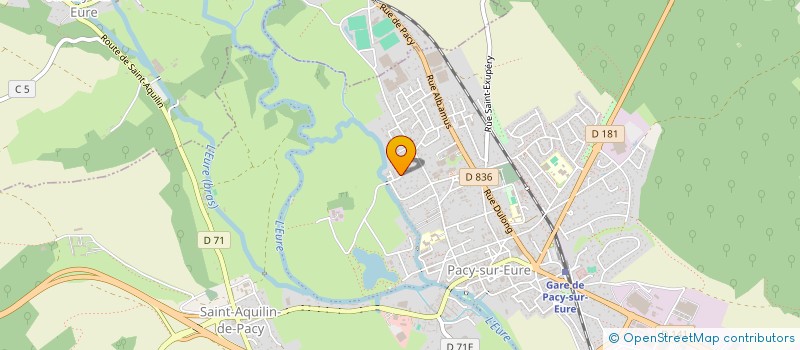 localisation de l'entreprise NLC PAYSAGES à PACY-SUR-EURE
