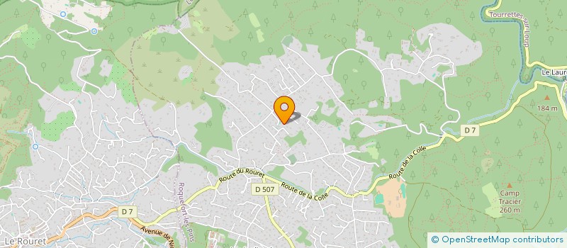 localisation de l'entreprise NLCC  ROQUEFORT-LES-PINS