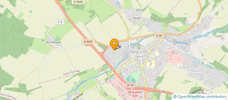 localisation de l'entreprise NLD  SAINT-GERVAIS