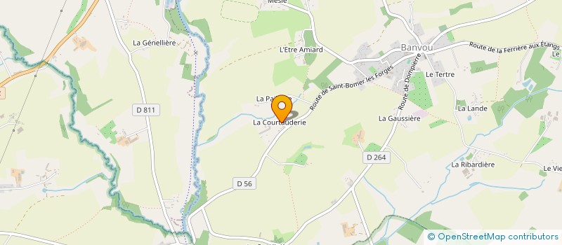 localisation de l'entreprise NLDL à BANVOU