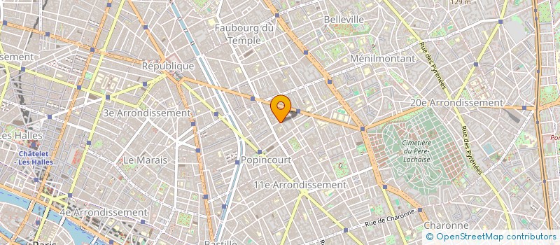 localisation de l'entreprise NLE CAPITAL  PARIS