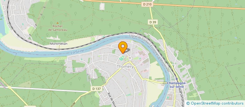 localisation de l'entreprise NLENG-TEMAH  THOMERY