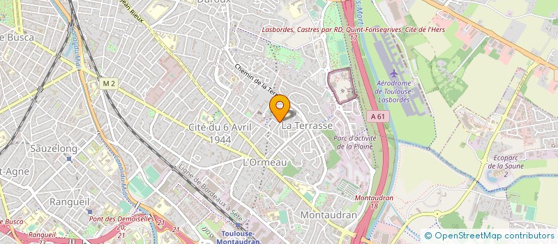 localisation de l'entreprise NLF CONSEIL à TOULOUSE