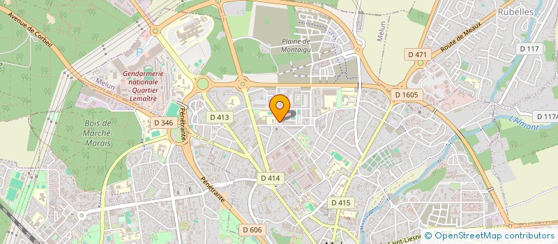 localisation de l'entreprise NLG à MELUN