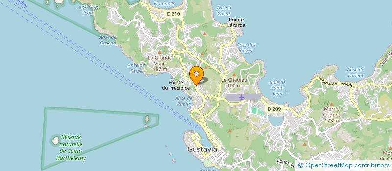 localisation de l'entreprise NLG à SAINT BARTHELEMY