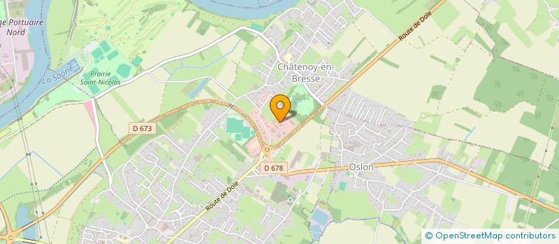 localisation de l'entreprise NLG IMMO  CHATENOY-EN-BRESSE