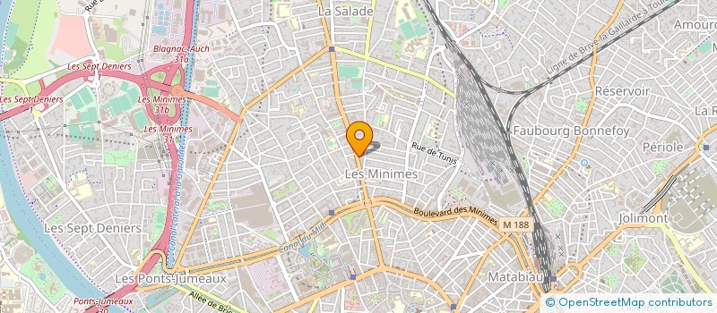 localisation de l'entreprise NLI EPSILON  TOULOUSE