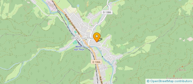 localisation de l'entreprise NLI HOLDING  WILLER-SUR-THUR