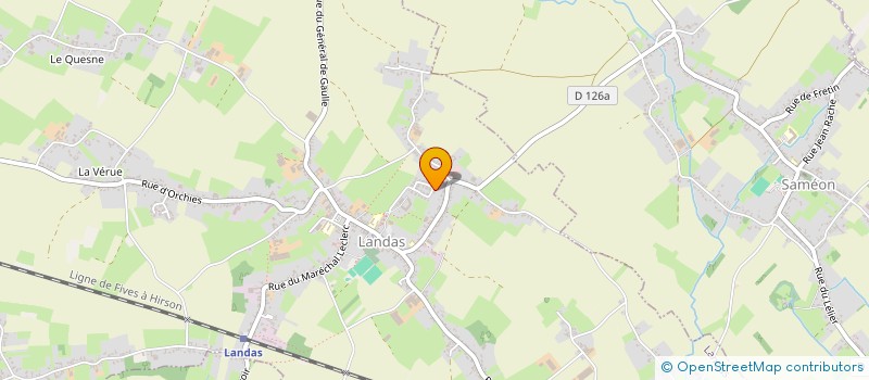 localisation de l'entreprise NLJ  LANDAS