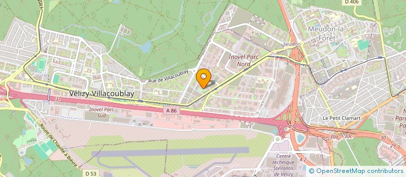 localisation de l'entreprise NLJ ENGINEERING à VELIZY-VILLACOUBLAY