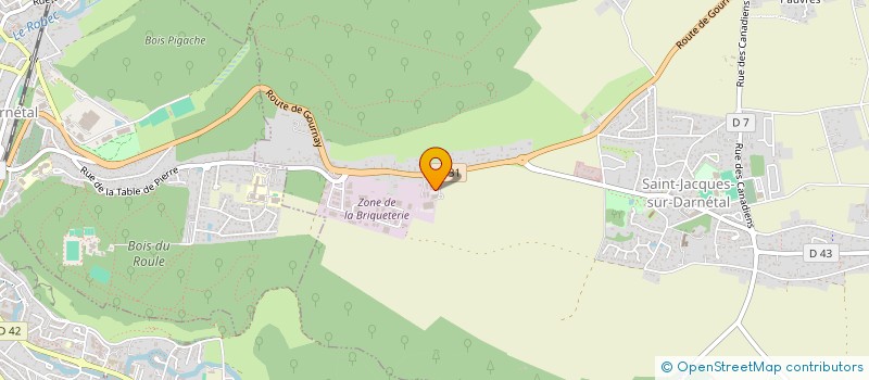 localisation de l'entreprise NLJ HOLDING  SAINT-JACQUES-SUR-DARNETAL