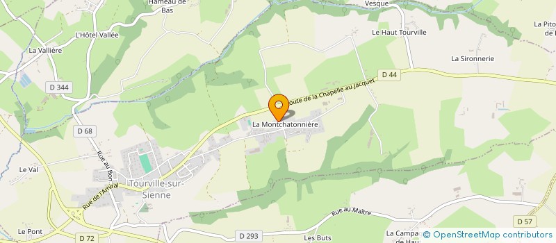 localisation de l'entreprise NLJ IMMO  TOURVILLE-SUR-SIENNE