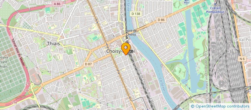 localisation de l'entreprise NLK SERVICES à CHOISY-LE-ROI