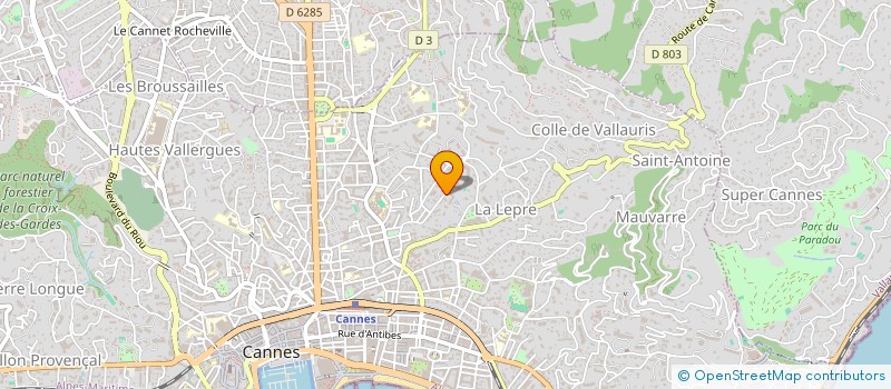 localisation de l'entreprise NLK SERVICES  CANNES