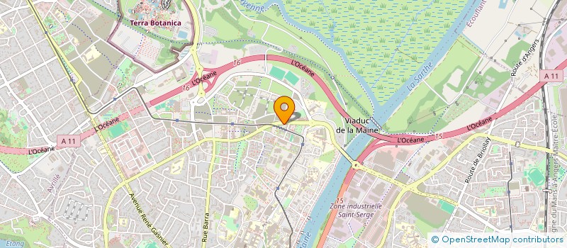 localisation de l'entreprise NLKR INVEST à ANGERS