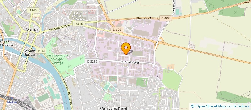localisation de l'entreprise NLL HOLDING à VAUX-LE-PENIL