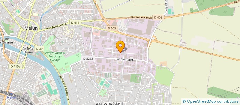localisation de l'entreprise NLL SERVICES à VAUX-LE-PENIL
