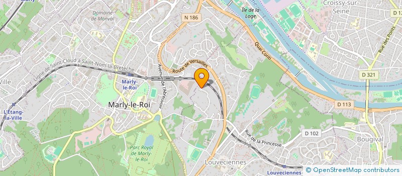 localisation de l'entreprise NLLE SOCIETE DU COUTELIER DE LAGUIOLE à LOUVECIENNES