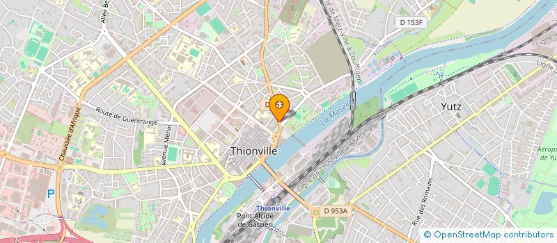 localisation de l'entreprise NLM 57  THIONVILLE