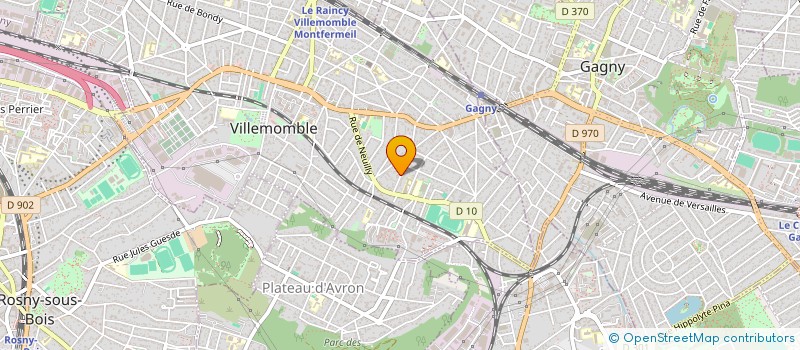 localisation de l'entreprise NLM à VILLEMOMBLE