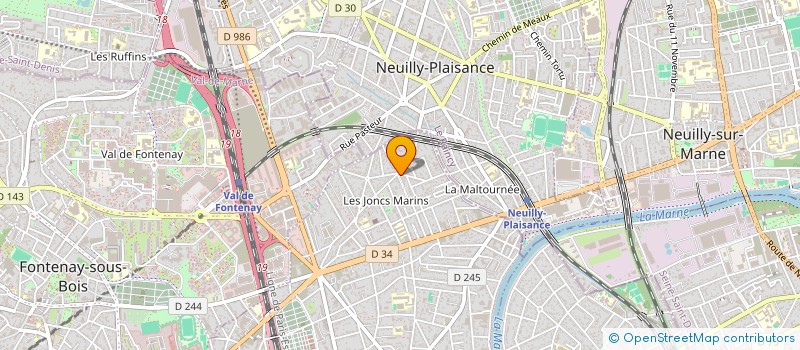 localisation de l'entreprise NLM ABOUSSOUAN  LE PERREUX-SUR-MARNE