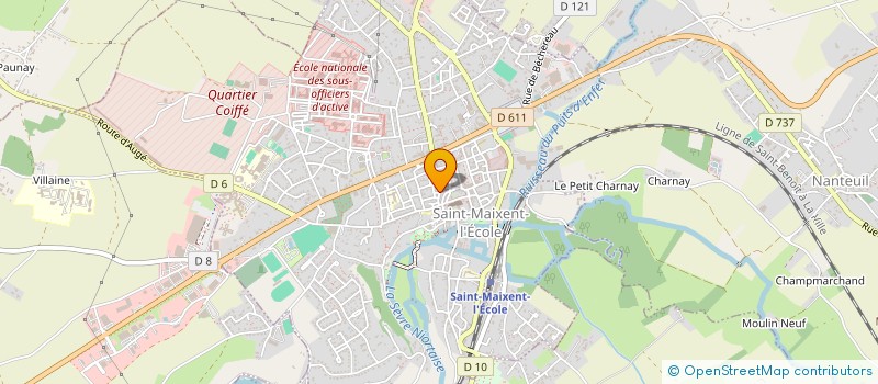 localisation de l'entreprise NLMB INVEST  SAINT-MAIXENT-L'ECOLE