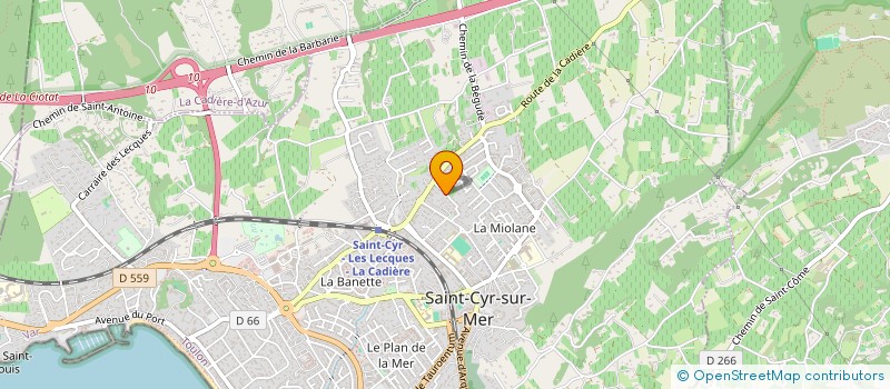 localisation de l'entreprise NLMG à SAINT-CYR-SUR-MER