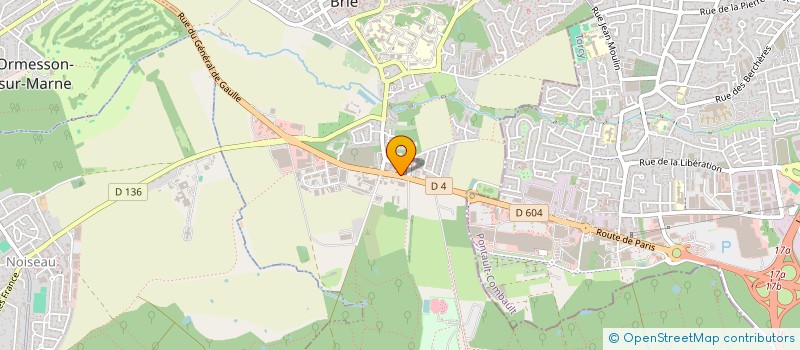 localisation de l'entreprise NLN MENUISERIE  LA QUEUE-EN-BRIE