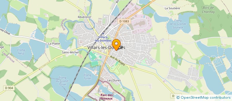 localisation de l'entreprise NLP MDB à VILLARS-LES-DOMBES