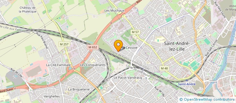 localisation de l'entreprise NLQM à LAMBERSART