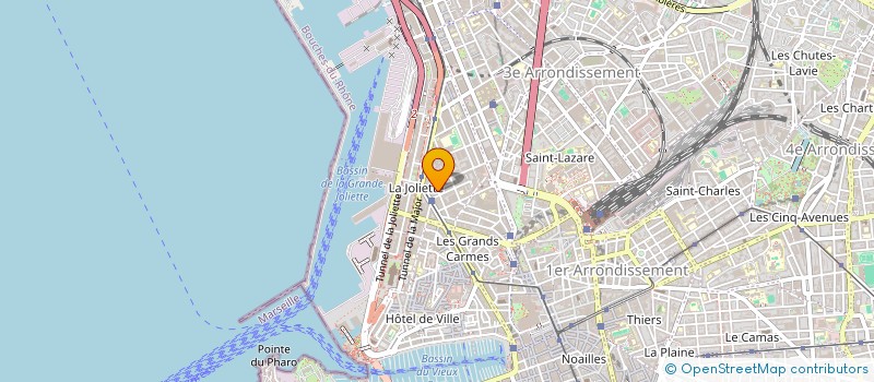 localisation de l'entreprise NLR à MARSEILLE