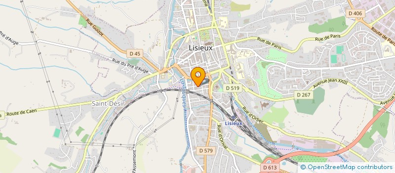 localisation de l'entreprise NLR AGENCEMENTS à LISIEUX