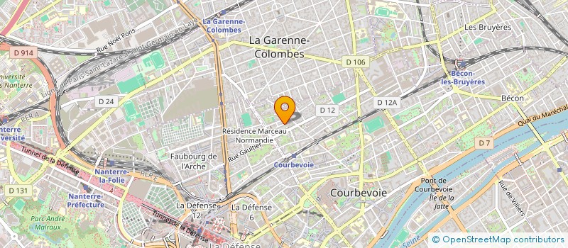localisation de l'entreprise NLRN à COURBEVOIE