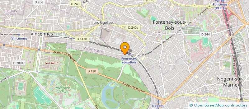 localisation de l'entreprise NLS à FONTENAY-SOUS-BOIS