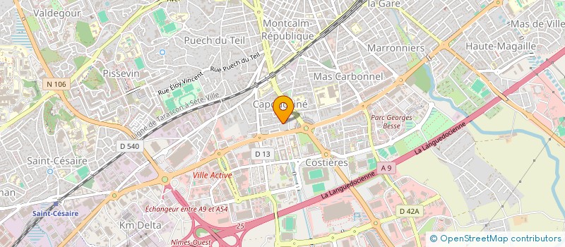 localisation de l'entreprise NLS AUTO  NIMES