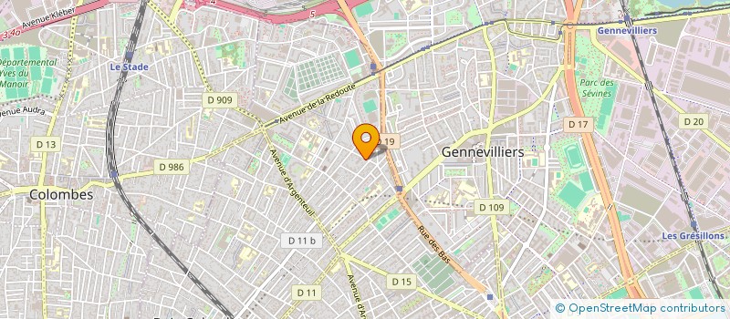 localisation de l'entreprise NLS CONSULTING à ASNIERES-SUR-SEINE
