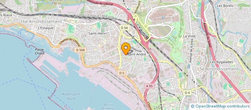 localisation de l'entreprise NLSPORTS à MARSEILLE