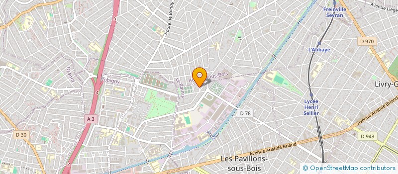 localisation de l'entreprise NLT  LES PAVILLONS-SOUS-BOIS