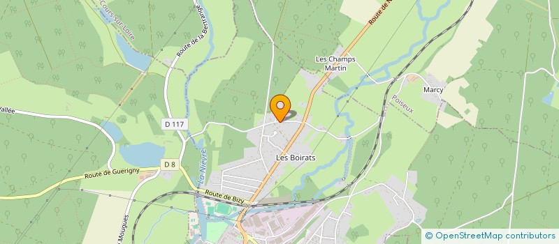 localisation de l'entreprise NLT SILOS à GUERIGNY