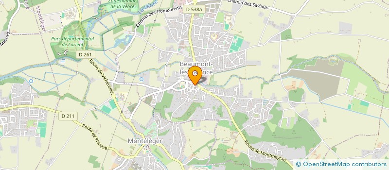 localisation de l'entreprise NM 2 SHOW  BEAUMONT-LES-VALENCE