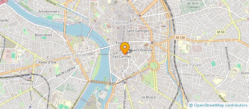 localisation de l'entreprise NM  TOULOUSE